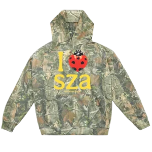 I Heart SZA Camo Hoodie