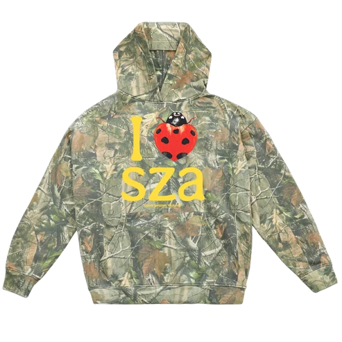 I Heart SZA Camo Hoodie I Heart SZA Camo Hoodie